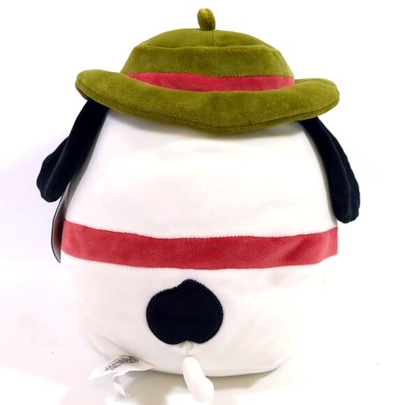 Peanuts Snoopy Squishmallow Camping Camp Scout Ranger Plush Figure 8" NWT new - Picture 2 of 4